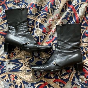 Black Prada Granny boots - Size 39